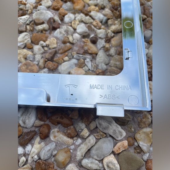 Tesla Model S Chrome License Plate Frame - Picture 3 of 6